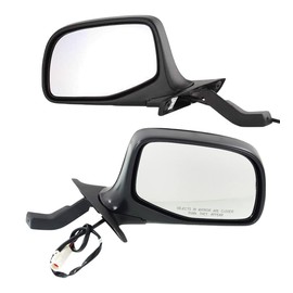 Garage-Pro Mirror SET Compatible with Ford F-250 1992-1997, F-250 HD 1997, Bronco 1992-1996, F-150 Driver and Passenger Side With Manual Folding