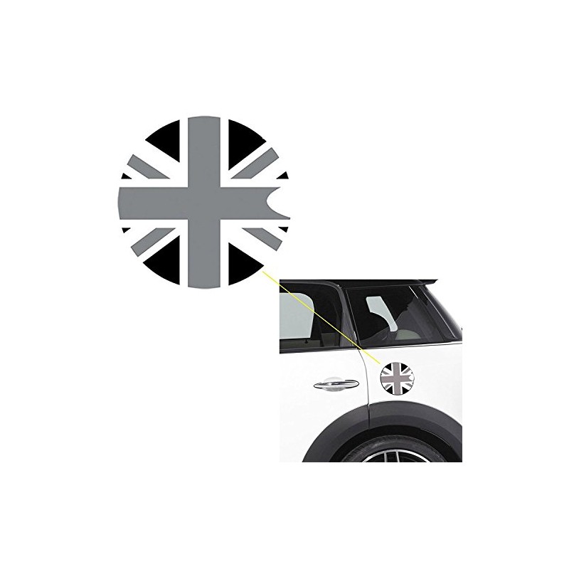 Xotic Tech 1x Black Gray Union Jack UK Flag Pattern