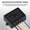 WATERWICH 12V 250A Winch Solenoid Relay Contactor+2pcs Wireless Winch Remote