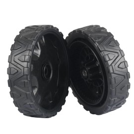 634-05040 Lawn Mower Wheels, 8 Inch Wheels for MTD, Cub Cadet, Craftsman Walk-Behind Mower, 2 PackLoad Capacity: 55 lb, Wheel Diameter: 8 in