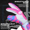 WESTWOOD FOX Goalkeeper Gloves,Finger Protection Soccer Goalie Gloves for Kids,Youth,Adults,Heavy