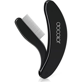 Docolor - Peine de pestañas plegable separador de pestañas Docolor, peine plegable para pestañas, aplicador de pestañas, definidor de pestañas, herramienta de cepillos cosméticos