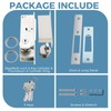 MOOTVGOO Storefront Door Mortise Lock, Commercial Door Locks, Swing Deadbolt
