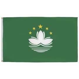 AZ FLAG Macau Flag 3' x 5' - Macanese flags 90 x 150 cm - Banner 3x5 ft
