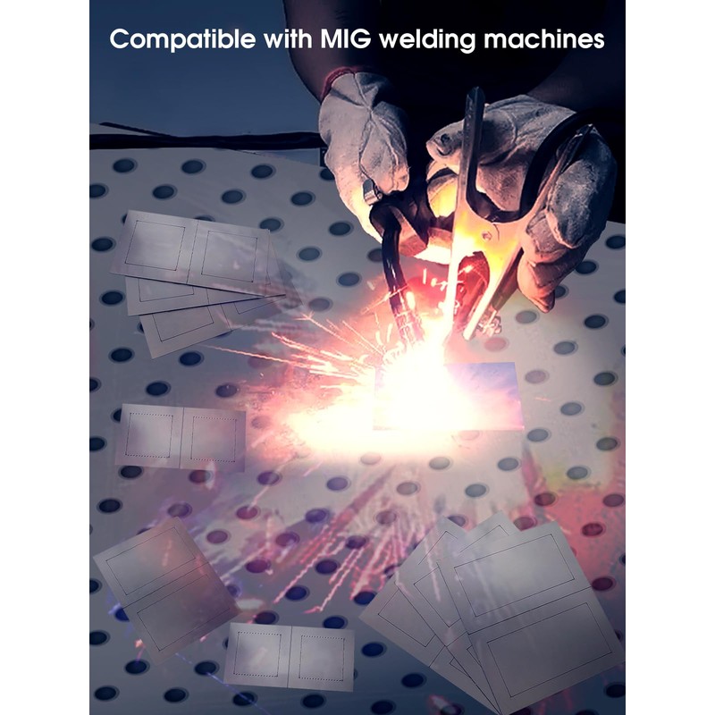 24-Piece Welding Practice Kit, 16 Gauge Steel Welding Coupons for
