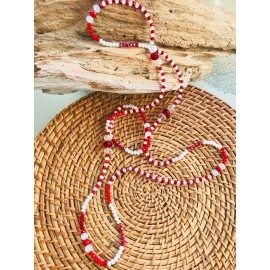 Chango Orisha Collar de Cabecera Santo Shango Necklace Santeria Yoruba Religion