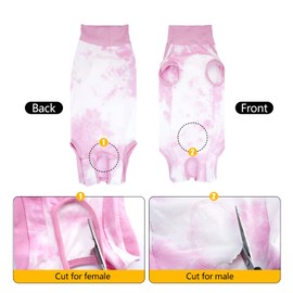LIANZIMAU Dog Body After Surgery Castration - Male Body for Dogs, Dog Onesie, Wound Protection Suits, Surgery Suit, Pet Shirts