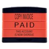 Trodat 3-in-1 Business Stamp Stack with texts COPY INVOICE –
