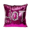 Mr Gadget Solution® Hot Pink Silver 16'' Magic Mermaid Pillow