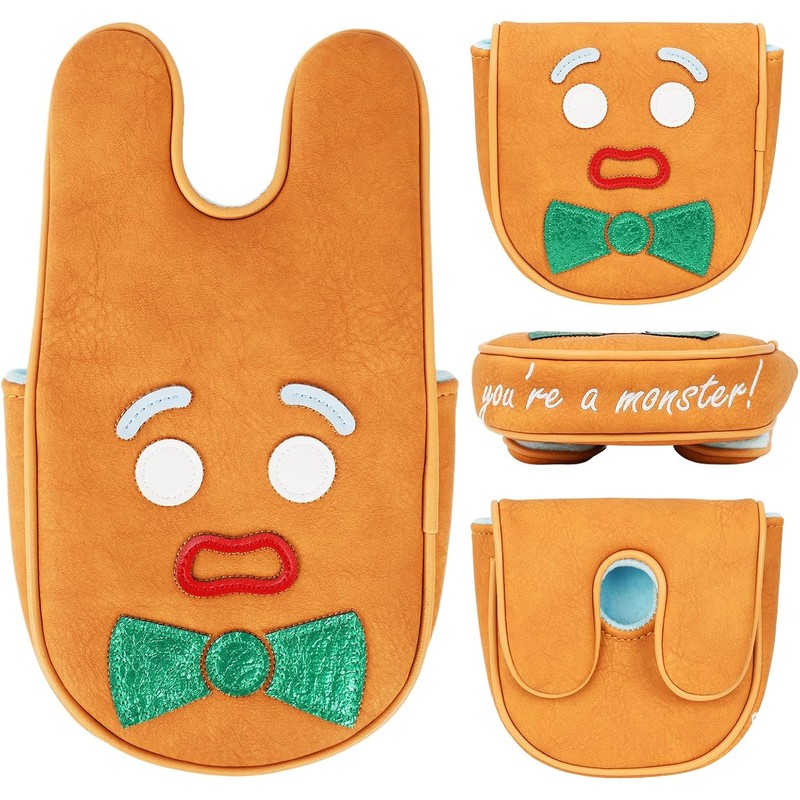 LZFAN Golf Putter Covers DF3 Mallet Putter Headcover Driver Fairway