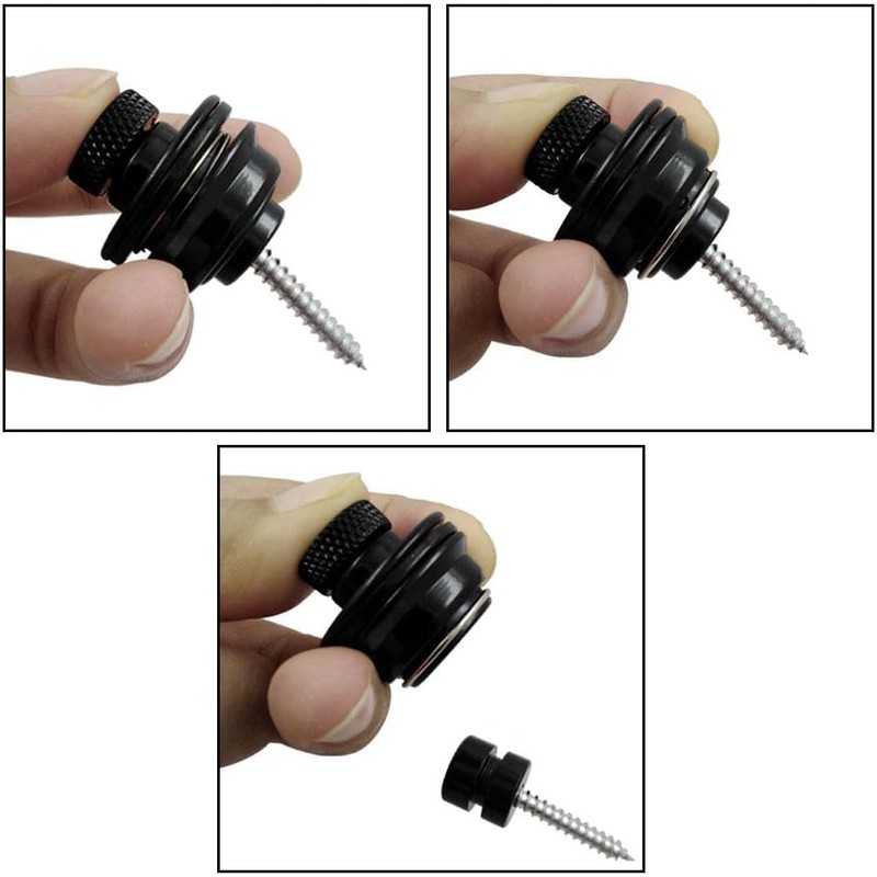 ChasCoCo Guitar Strap Pin Guitar Strap Lock Pin Locking Pin
