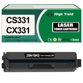 Eficazink CS331 CX331 Toner Cartridge Compatible for CS331dw, CX331adwe, CS431dw, CX431adw Printer, Black, 1Pack