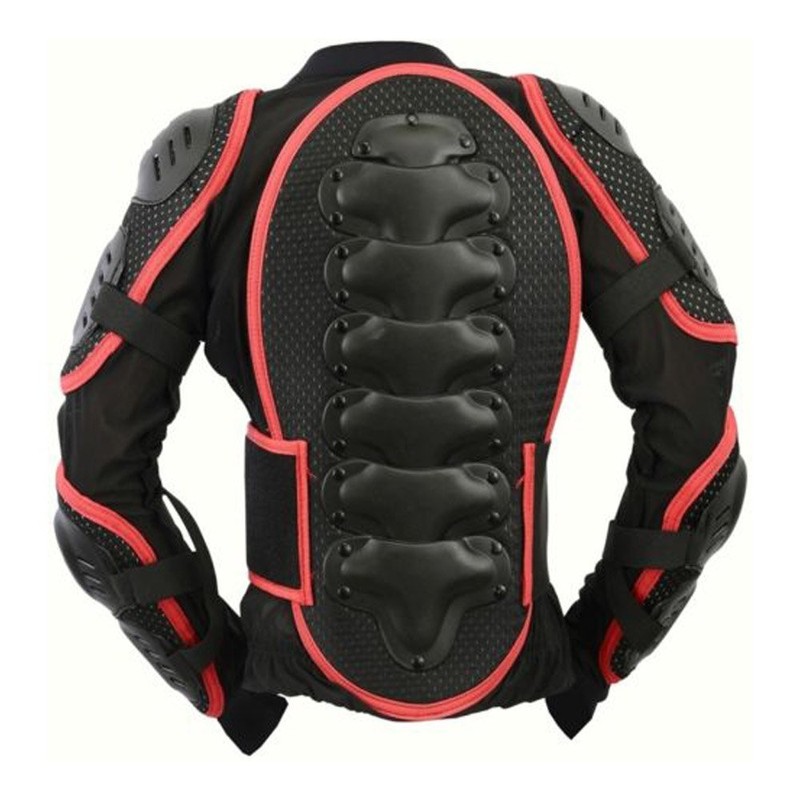 KIDS/CUB RED SCORPION SPINE GUARD CE BODY ARMOUR MOTORBIKE PROTECTION