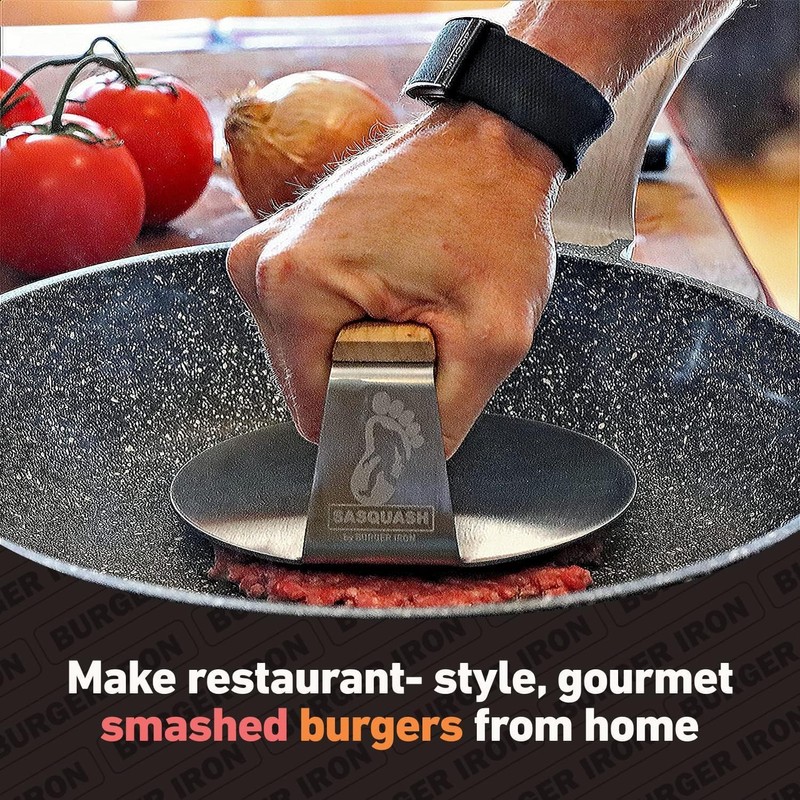The Sasquash - 6" Heavy Duty Extra Wide Flat Handle