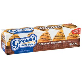 Green's Kosher Individually Wrapped Cinnamon Rugelach - Package of 10