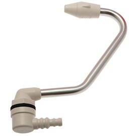 Whale Angled Tuckaway Faucet with On/Off Control - Silver