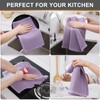 Kitinjoy 100% Cotton Waffle Weave Kitchen Towels, 12-Pack Super Soft