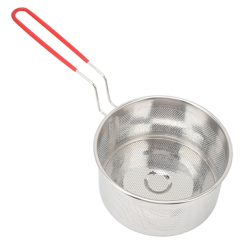 Deep Fryer Basket Round 304 Stainless Steel Fry Baskets With