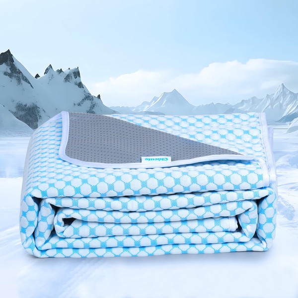 ZAKAPAWS Chicute Premium Cooling Blanket for Large Dogs - Breathable