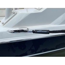 Gen3 Marine Bungee Black Boat Dock Line - 2 Pack (6' - 9')