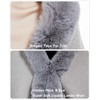 Faux Fur Shawl Wrap Bridal Cape Bridesmaids Stole Lambs Wool