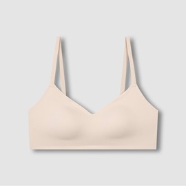 JAJU [JAJU] Women's Perfect No-Line Camisole Crop Bra_Beige