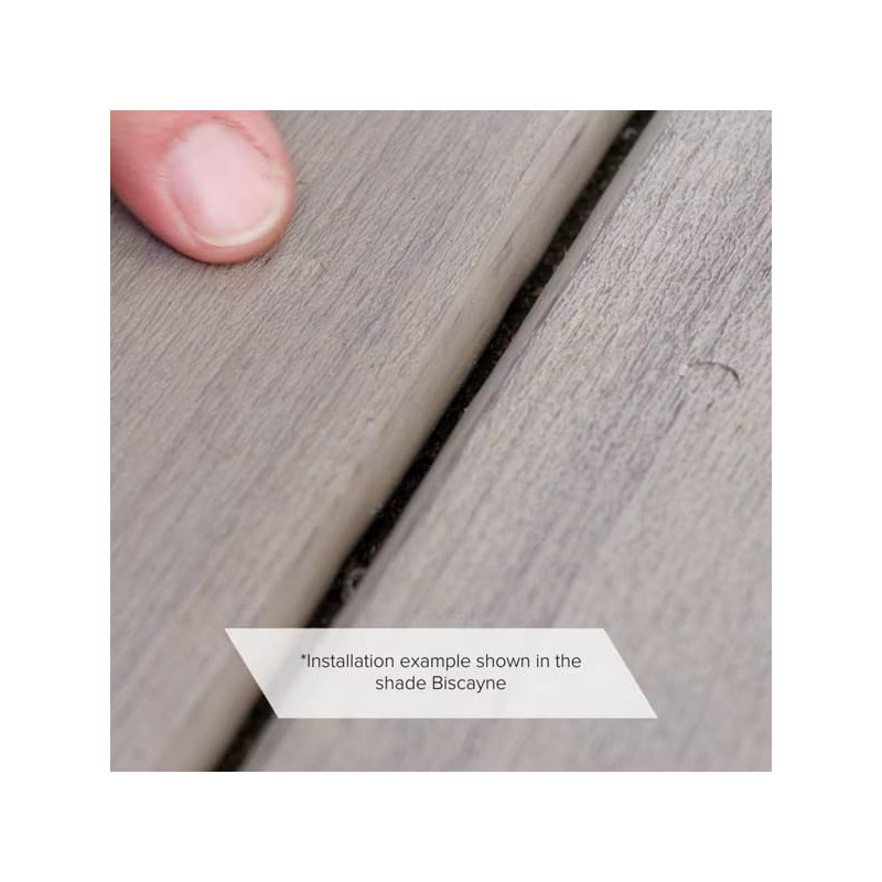 75 Plugs Original PVC Decking Fiberon Deck - Paramount Brownstone
