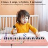 54 Key Keyboard Piano Smoothly Plastic Keyboard Piano Portable Dual