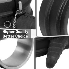 7040 Piston Ring Compressor Tool with Adapter & Anti-Polishing Ring for Cummins ISX/QSX 15, Caterpillar 3400, 3406, 3408, 3412, C15 with a 5.4" bore, Replaces 5299339 PT-7040 5394454 5299448, Black