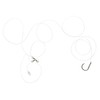10 Pack Striped Bass Rigs 3-Way 6/0 Circle Hook -