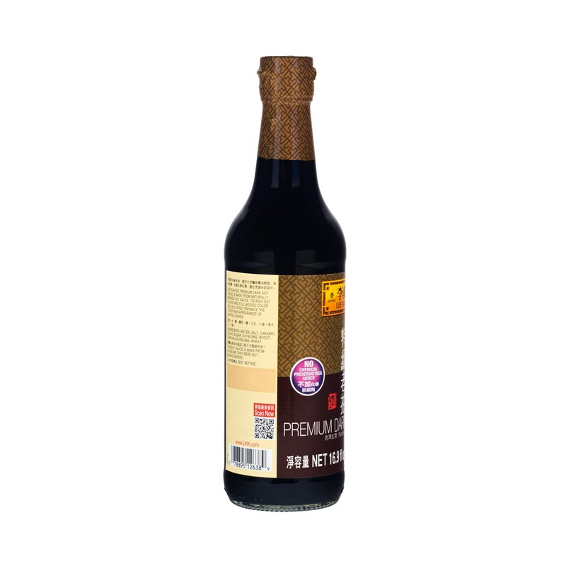 Lee Kum Kee Premium Dark Soy Sauce, 16.9 Fl Oz