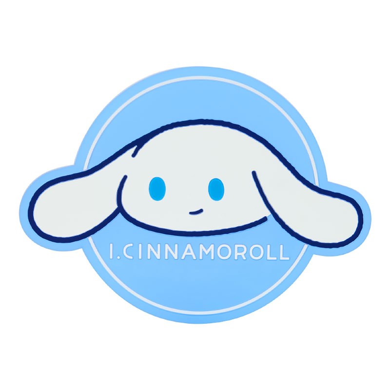 Sanrio 297429 Rubber Coaster (Icinnamoroll) Kitchen and Tableware PVC Resin