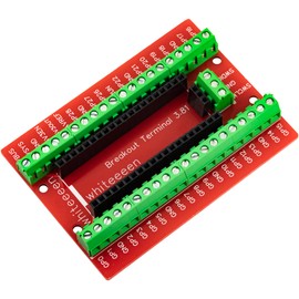 naughtystarts Pi Pico Breakout Board Terminal 3.81mm / 0.15" for Raspberry Pi Pico Board (Pack of 2pcs)