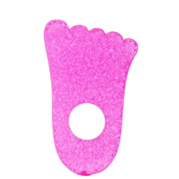 Munchkin Fun Ice Chewy Teether 0m+ Fuchsia Color, Foot Shape