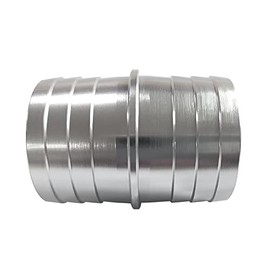 ANPTGHT 1-1/2 Inch Hose Barb Splice Coupler Repair Fitting, Aluminum Adapter Connector Radiator Coolant Intercooler Heat Exchanger Fluid Designed (1 pcs)