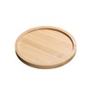 ROLUXENTIA 4 Pcs Bamboo Wooden Trivets - 6 Inch Heat