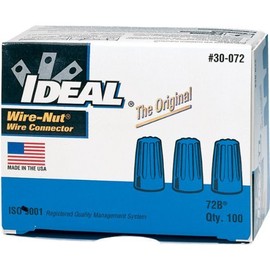 Ideal Industries 5-Pack Blue Metal RJ11 6P 14AWG Male-to-Female Telephone Cable Connector