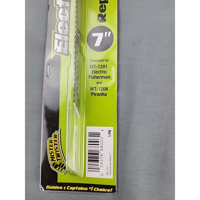 Mister Twister Electric Fisherman Fillet Knife RB-1201 Replacement Blade 7"