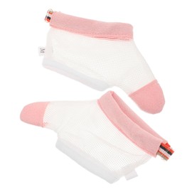 Abaodam 2Pcs Adjustable Thumb Stop Gloves Soft Finger Protectors for Boy Girl Lightweight Breathable Nail Biting Prevention Safe Material