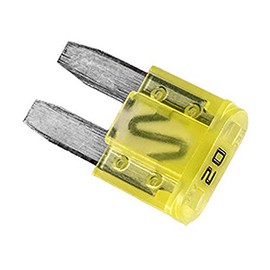 AMZ Clips And Fasteners 5 Micro-Fuses 20 AMP Yellow Color for GM