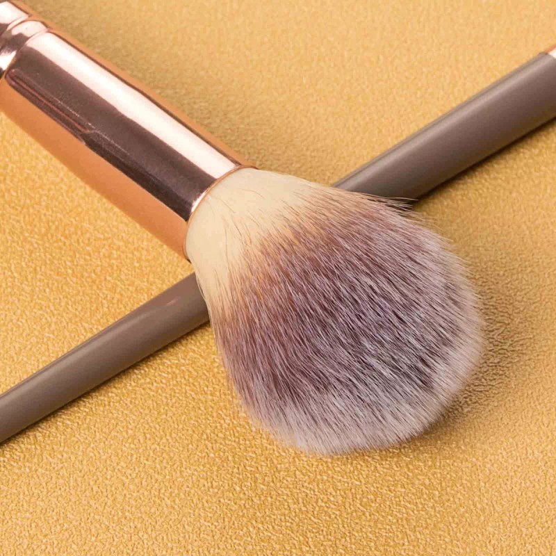 Generic Brocha Cosmética Bronceadora De Doble Punta Para Contornear