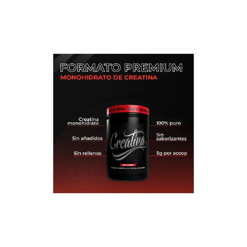 Adictos Al Gym Creatina Suplemento 500g 100serv Sfn