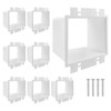 Aifeier ET 8Pcs BE2 Electrical Box Extender, 2-Gang Outlet Box