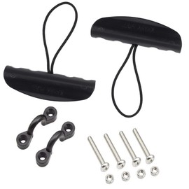 HoFire Kayak Handles, 2 Pieces Kayak Carry Pull Handles, Kayak T-Handle Replacement Kayak Accessories with Cord and Pad Eyes