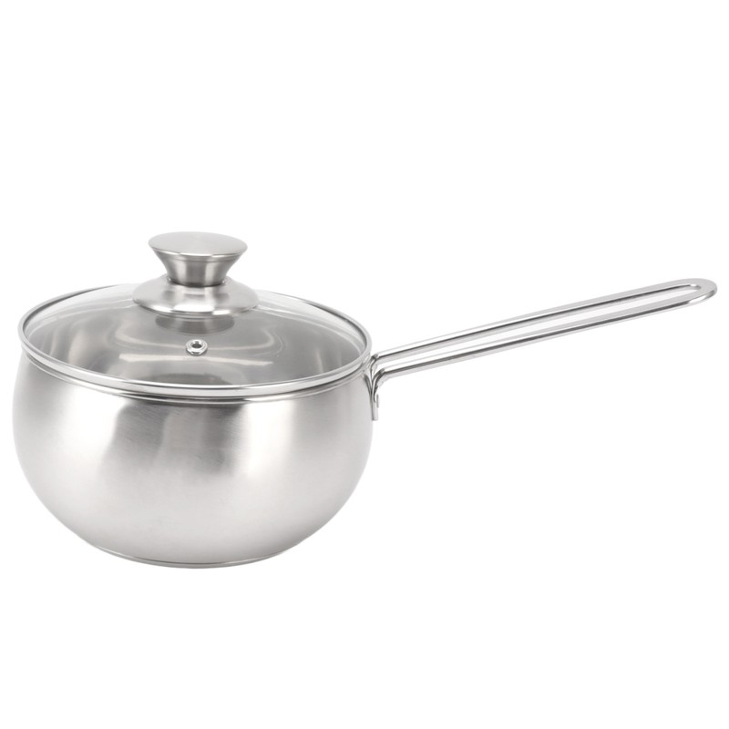 Milk Warmer Pot Stainless Steel Thick Composite Bottom Even Heating