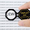 TEKCOPLUS Folding Magnification Magnifier Jewelry Loupe for Optical Glass Watchmaking