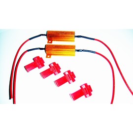 Load Resistor 50 W 6 Ohm Two Resistors Canbus 12 V H1 H3 H4 H7 H8 H10 H11 HB4 T10 W5 W No Error Message e.g. Fogger Fog Light Blinker the Fair Kalkuliert Are Shipping