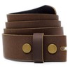 Ashford Ridge 40mm Full Grain Leather Belt with Press Studs,