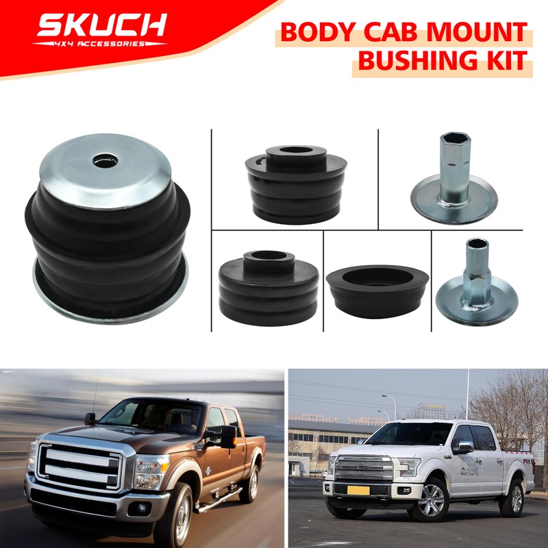 KF04060BK Body Mount Bushing Kit for Ford F250/F350 2008-2016 Super