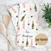 MYSOMY Champagne Kitchen Towel Dish Towel Champagne Lover Gift Home